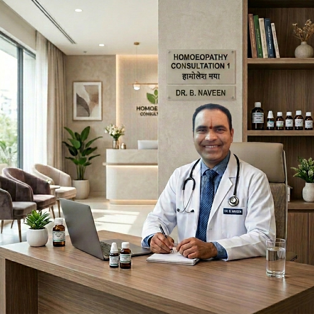 Dr. Naveen in Clinic